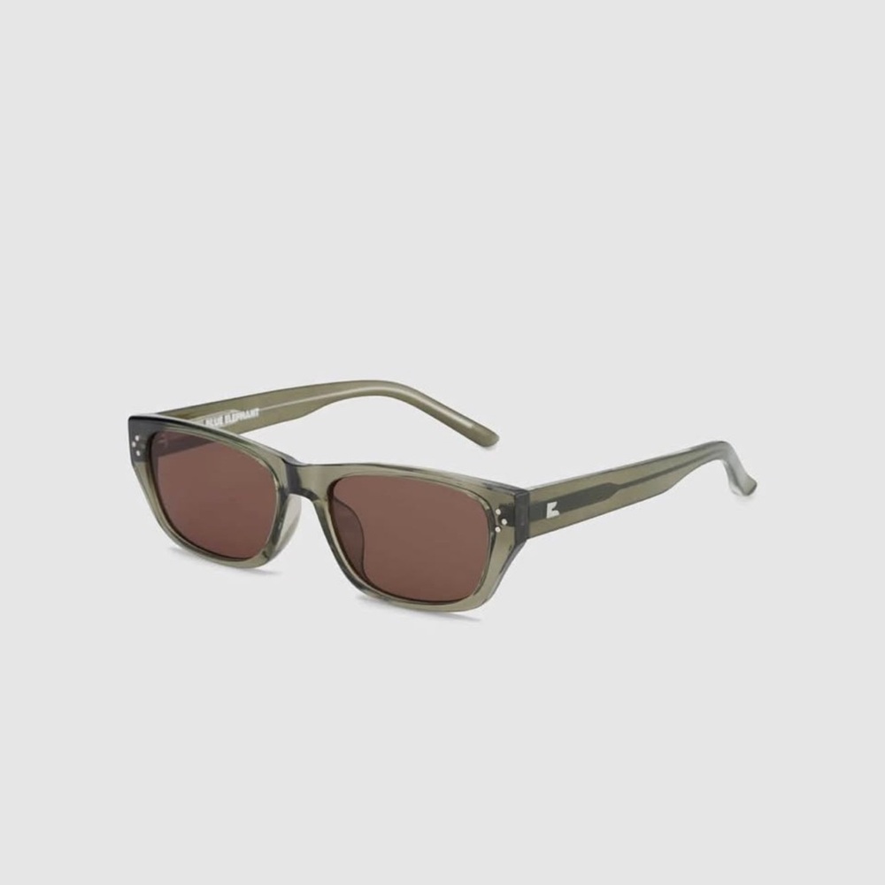 Blue Elephant Olive Green Sunglasses